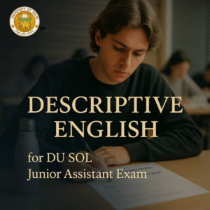 DU (Junior Assistant Exam) (Without Evaluation)