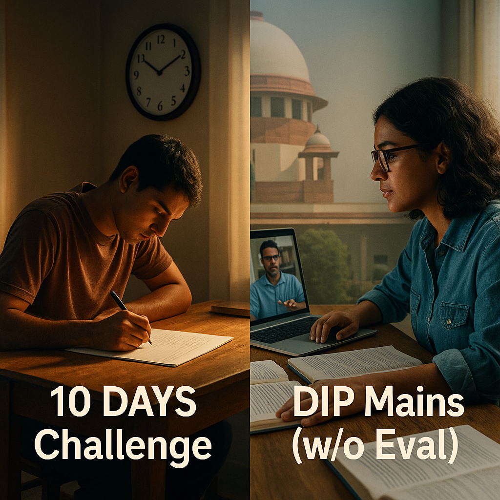 SCI JCA 2025: 10 Days Challenge + DIP Mains Program