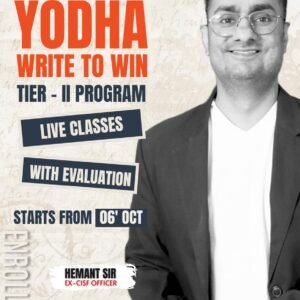 IB ACIO YODHA WRITE TO WIN TIER-II (WITH EVALUATION)
