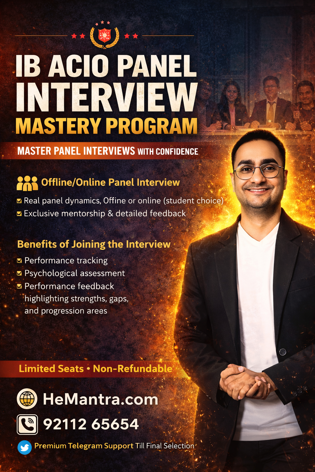 IB ACIO PANEL INTERVIEW MASTERY PROGRAM