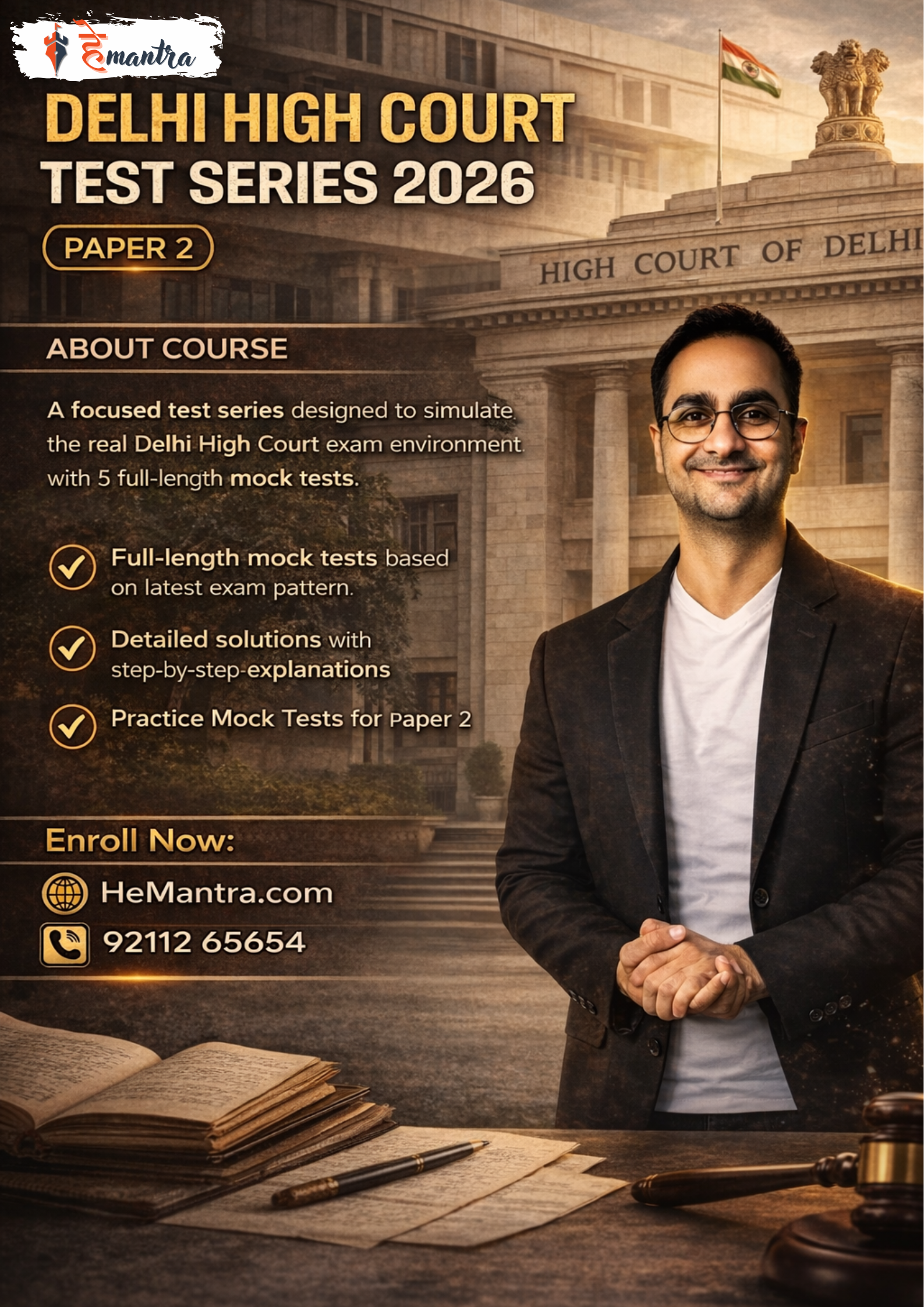 Delhi High Court Test Series 2026 (Paper 2)