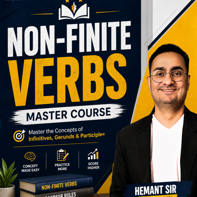 NON – FINITE VERB | English Grammar Mastery