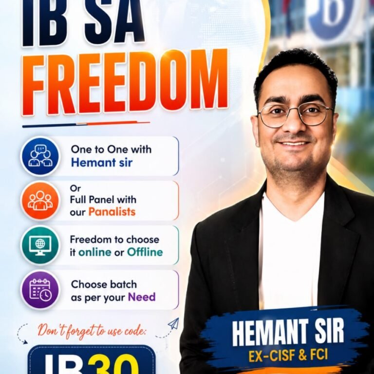 FREEDOM — IB SA PANEL INTERVIEW PROGRAM