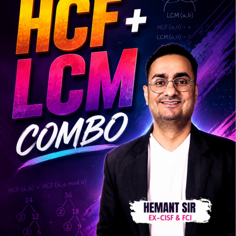 HCF + LCM COMBO | BY RAJ SIR