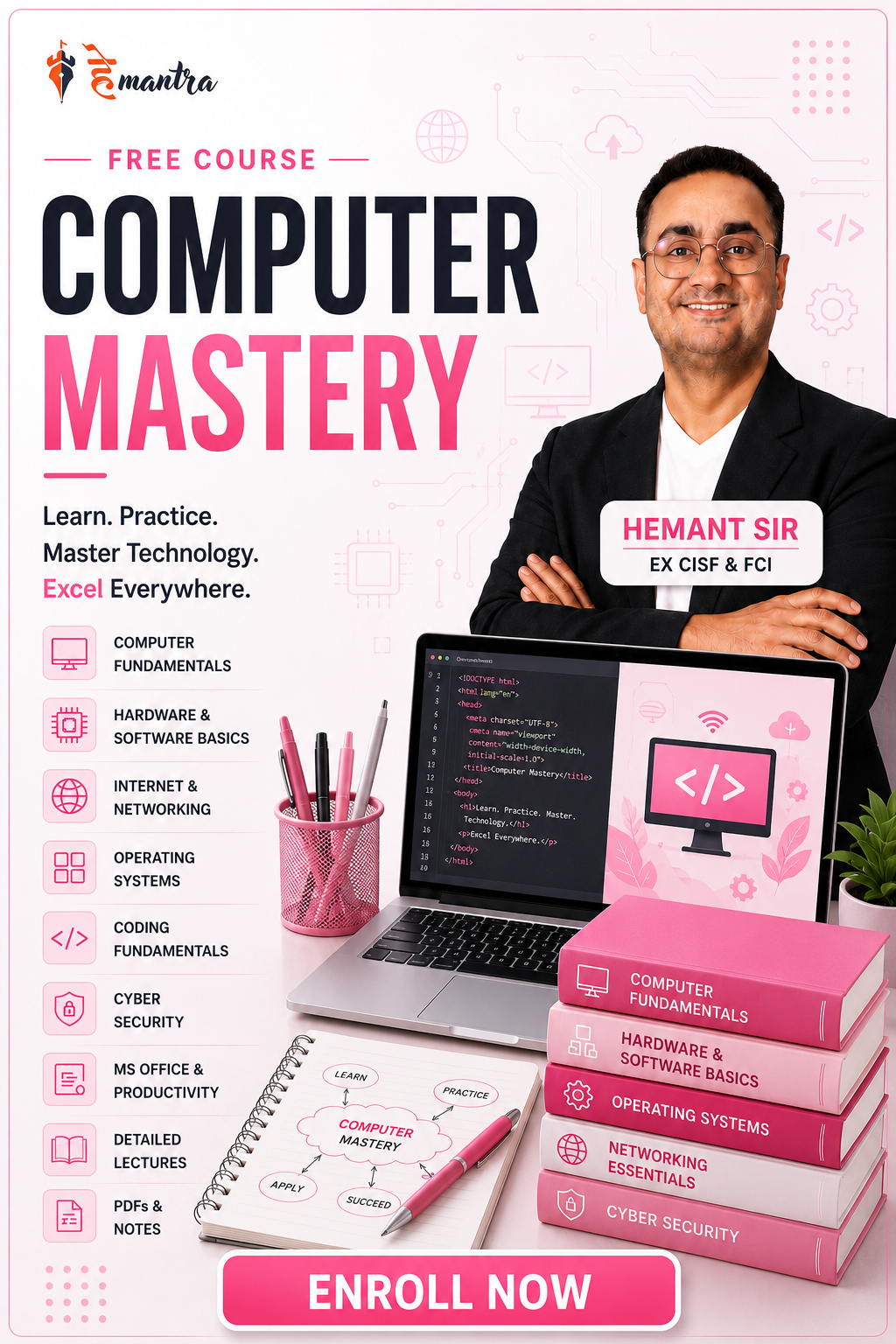 COMPUTER FREE COURSES