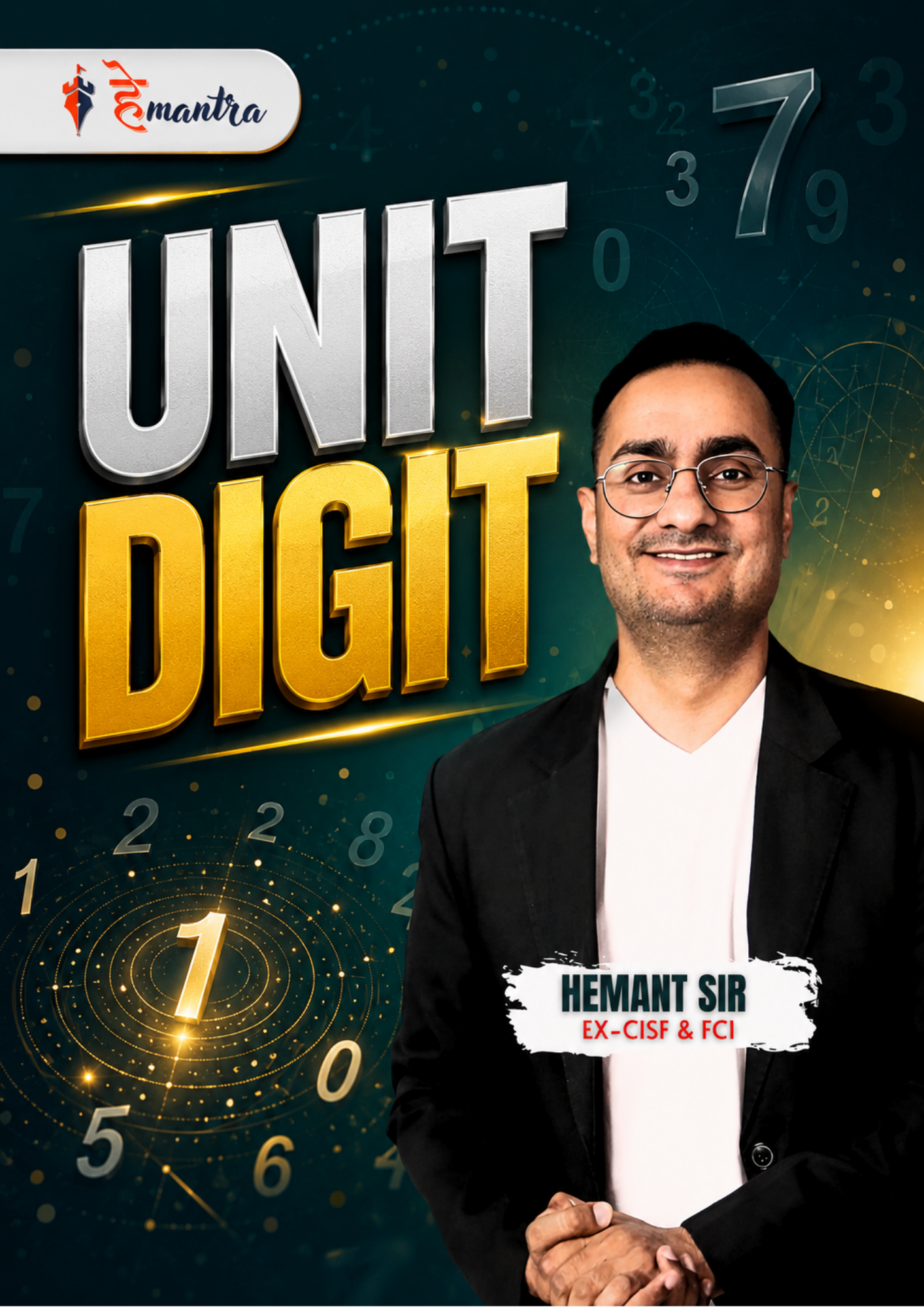 UNIT DIGIT | BY RAJ SIR