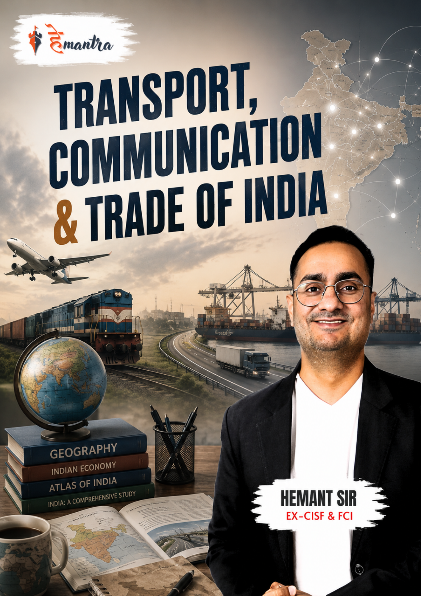 TRANSPORT, COMMUNICATION & TRADE OF INDIA | BY SHANKAR