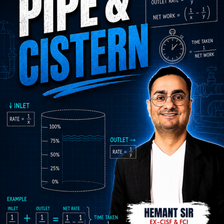 PIPE & CISTERN | BY RAJ SIR