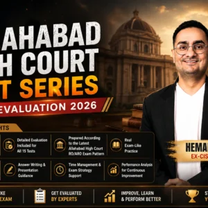 Allahabad High Court Test Series With Evaluation 2026 by Hemant Sir for RO ARO Descriptive Preparation