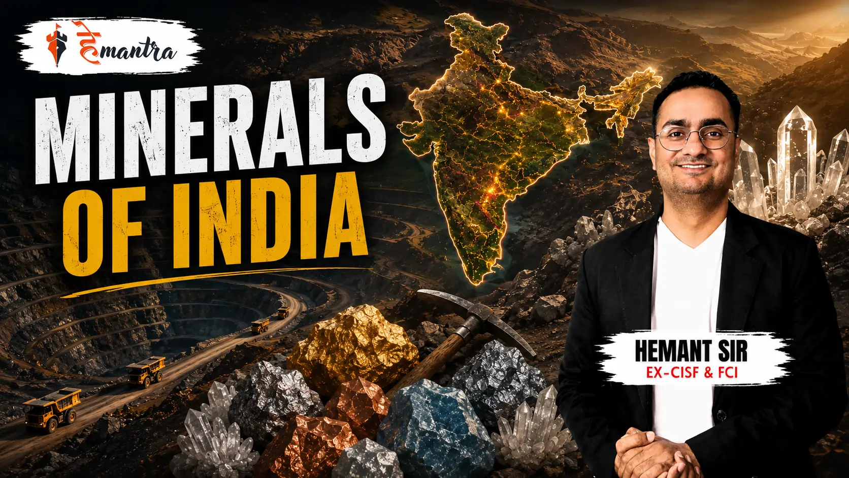 MINERALS OF INDIA | BY SHANKAR SIR