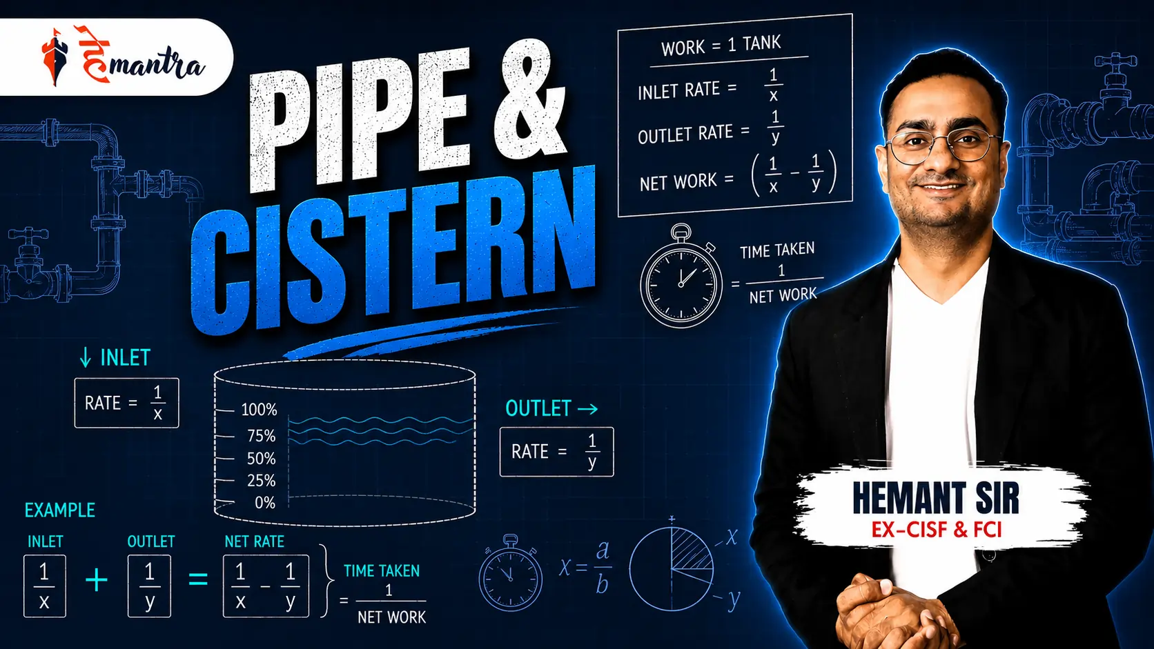 PIPE & CISTERN | BY RAJ SIR