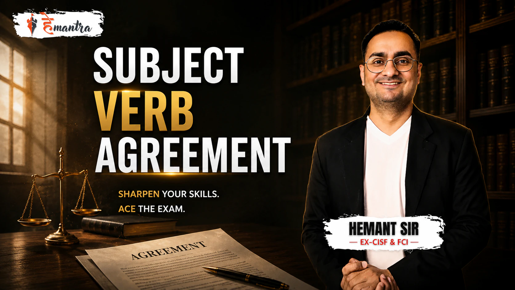 SUBJECT VERB AGGREMENT | English Grammar Mastery